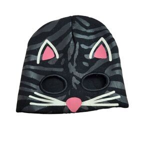 Cat hat ski mask toddler size